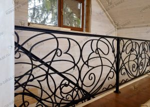 Купить кованные перила в Москве: Заказ ограждения под ключ от компании “Ковка на заказ”