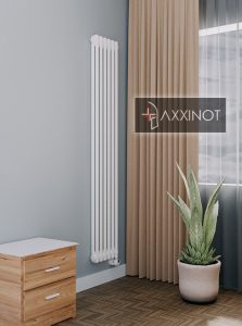 Вертикальный электрический настенный радиатор от компании Axxinot: эффективность и стиль в одном решении