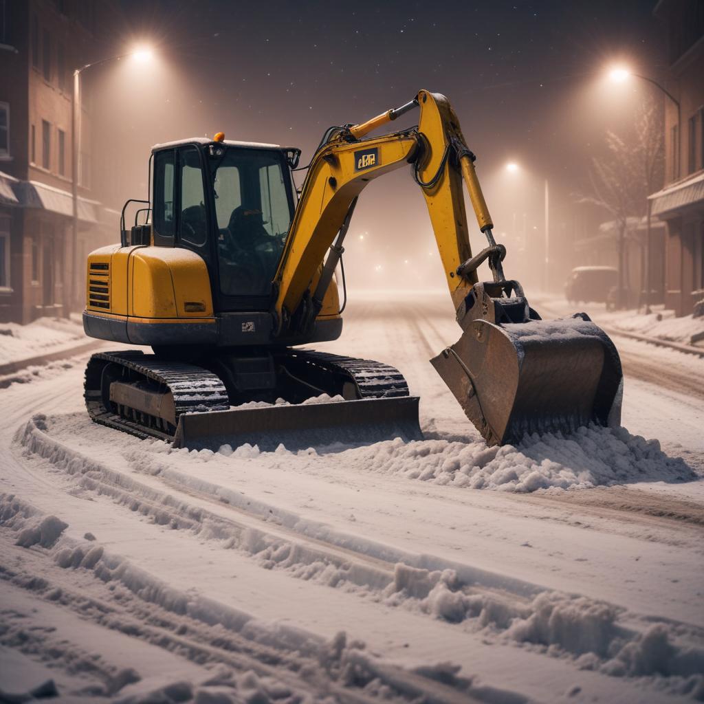 Аварийный выезд экскаватора зимой в Волгодонске: как быстро решить проблему с коммуникациями